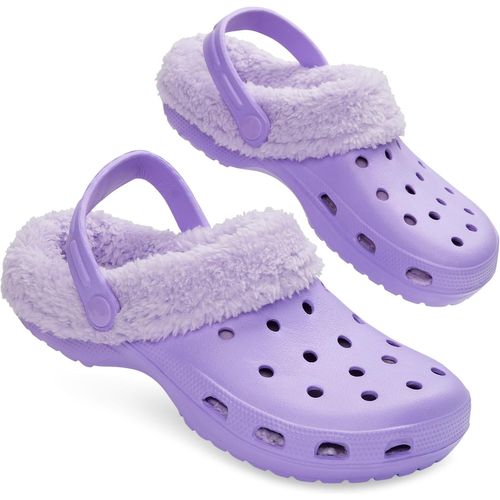 Monst-Sabots Doublés Polaire Femme, Sabots De Jardin Femme Chaudes - Cadeau Femme