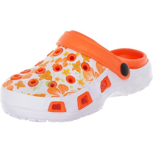 Monst-Sabots De Jardin Pour Femme - Chaussures De Jardin - Pantoufles Légères - Motif Floral
