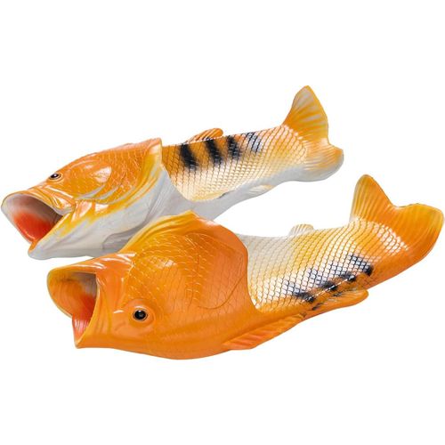 Monst-Chaussons Unisexes Drôles, Poissons Et Homards, Pour Hommes Ou Femmes, Pantoufles Amusantes Pour La Maison À La Plage, Douche, Heures De Détente À La Piscine, Marche En Plein Air