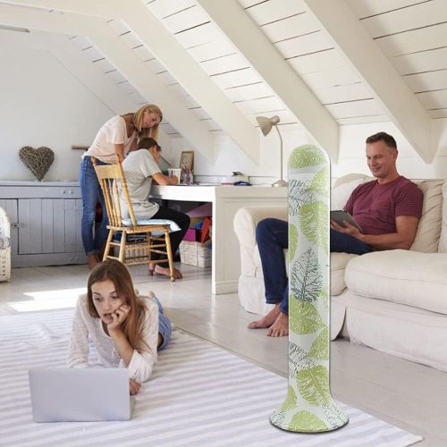Housse de protection pour ventilateur tour - Lavable - Compatible avec la plupart des ventilateurs colonne - Housse de protection contre la poussière pour ventilateur de sol sur pied