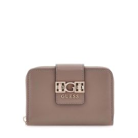 Guess Compagnon / Portefeuille Jane Slg Medium Zip Dark Taupe VG989114
