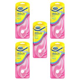 Scholl Lot De 5 Paires De Semelles Gelsoft Chaussures Plates Et Ballerines - 35 À 40,5 
