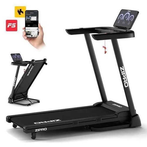 Tapis De Course Pliable - Zipro ¿ Luma - Inclinaison Électrique 0-12 - Vitesse 12 Km/H ¿ 120 Kg