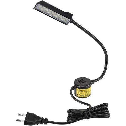 KALANKA-Lampe Machine À Coudre, 1pc 30-LED Interrupteur De Base Magnétique Pour Lampe À Lumière De Travail Pour Machine À Coudre(220V)