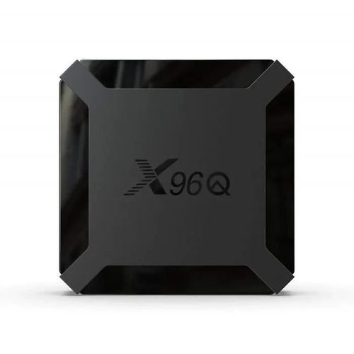 TV Box X96Q 2Go + 16Go Android 10.0 Smart TV Box Chipset H313 Quad-Core A53 64 Bits, H265 4K 60FPS, HDR, Netflix, 4K 60fps