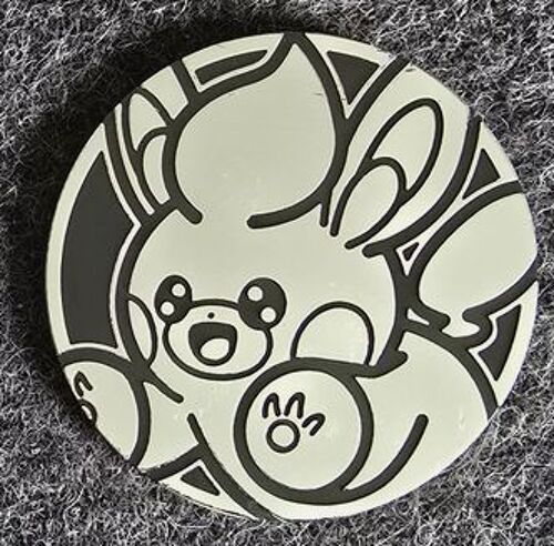 Grand Jeton Pokemon Pohmotte Argent
