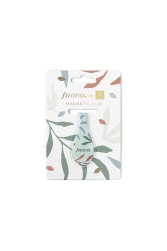 Filofax By Oli Block - Botanical Magnetic Clip