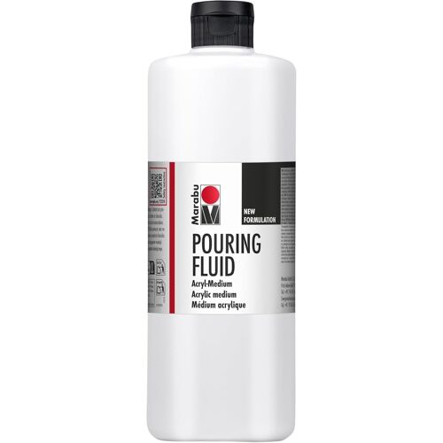 Pouring Fluid Acrylique Liquide, Médium De Lissage, Technique De La Peinture Fluide Et Coulées - Améliore Les Propriétés De Dégradé Des Peintures Acryliques, Ne Jaunit Pas