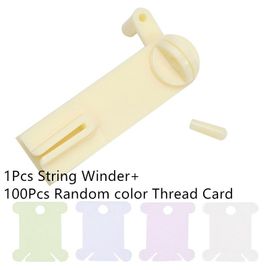 Bobines De Fil En Plastique,Carte Pour Point De Croix,Fil À Broder,Stockage Artisanal,Accessoires De Couture-D