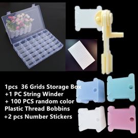 Bobines De Fil En Plastique,Carte Pour Point De Croix,Fil À Broder,Stockage Artisanal,Accessoires De Couture-B