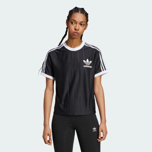 T-Shirt Fines Rayures 3 Bandes Adicolor Adidas - Black - M