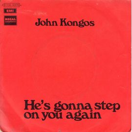 Disque 45 Tours John Kongos (1971 Regal Zonophone 2c 006-92.615 M) - 2 Titres : He's Gonna Step / On You Again