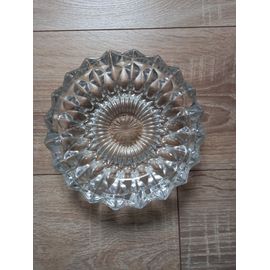 Cendrier En Verre Rond 18 Cm