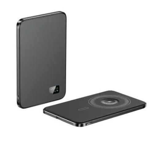 10000mah Powerbank En Alliage Ultra Mince Batterie Externe Magnétique Chargeur Rapide Sans Fil Pour Iphone 16 15 14 13 12 Batterie De Secours Pour Magsafe