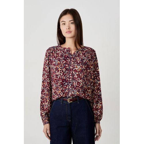 Chemise À Motifs Fleuris - Fanzy Imp - M - Carmin - Femme - Etam