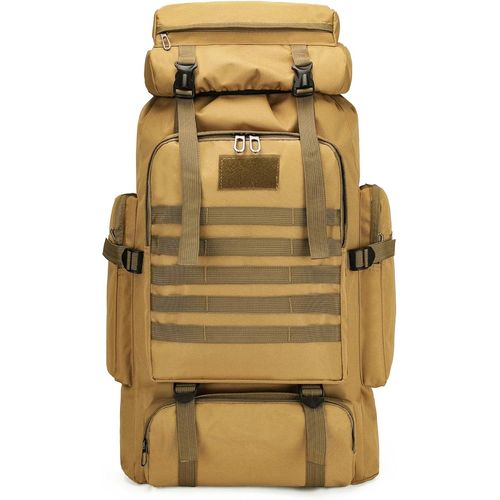 Gerg-Dressfo 80l Hiking Camping Backpack,Hunting Climbing Backpack For Outdoor,Backpack Water Resistant,Tactical Backpack For Men Women