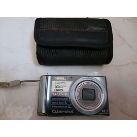 Sony Cyber-shot DSC-W370 - Appareil photo numérique - Compact - 14.1 MP - 720 p - 7x zoom optique - flash 19 Mo - Argent