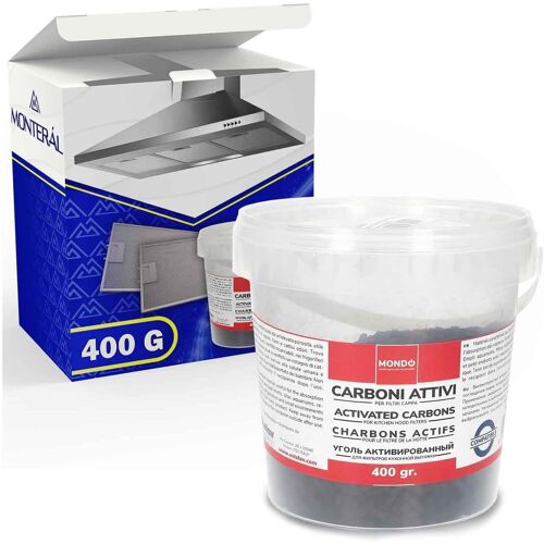 Charbon Actif Granulé 400 g pour Filtre Charbon pour Hotte Aspirante-
