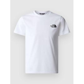 The North Face Teen Simple Dome Kids T-Shirt Blanc
