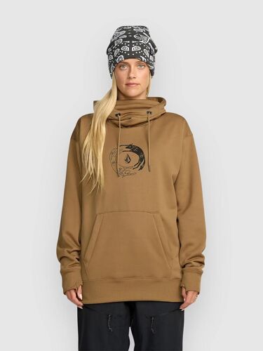 Volcom Riding Hydro P/O Sweat À Capuche Marron