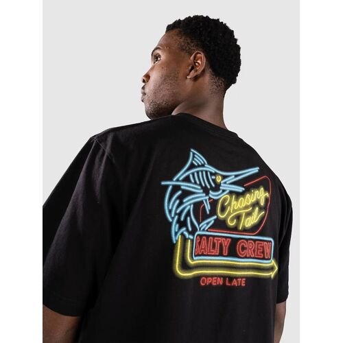 Salty Crew Neon Sign T-Shirt Noir