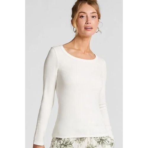 Hunkemöller Top De Pyjama Coton Blanc