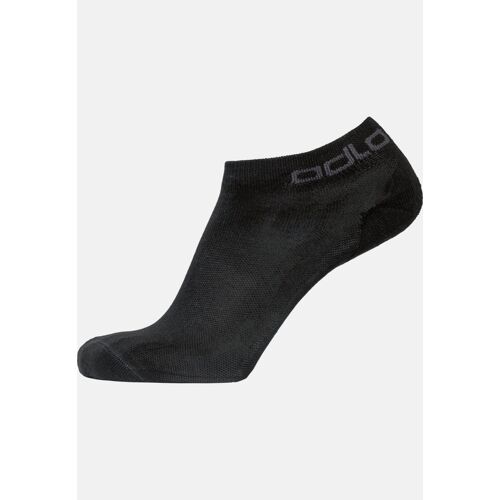 Odlo Pack De 2 Paires De Chaussettes Basses Active, 39-41, Black