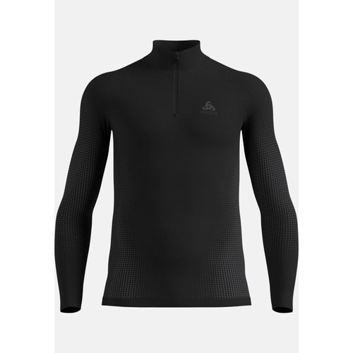 Odlo T-Shirt Technique À Col Montant ¿ Zippé Performance Warm Pour Homme, L, Black