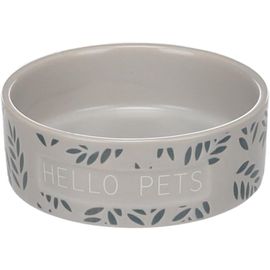 Loc-Gamelle Leafs Rond Gris Pour Hamster-8,5x3cm,100ml-Nourriture Et Eau,Antidérapante Et Facile À Nettoyer