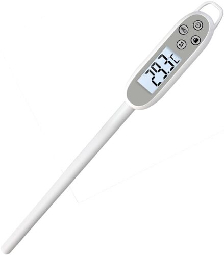Loc-Thermomètre De Cuisine Numérique Thermomètre Alimentaire Numérique Avec Sondes Longues Thermomètre De Gril Pour Cuisine Et Gril Extérieur