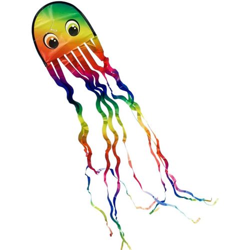 Loc-Cerf-Volant Pieuvre-Aki Rainbow¿Monofil Pour Enfants À Partir De 3 Ans-Ensions: 25x160cm-Incl. Ligne