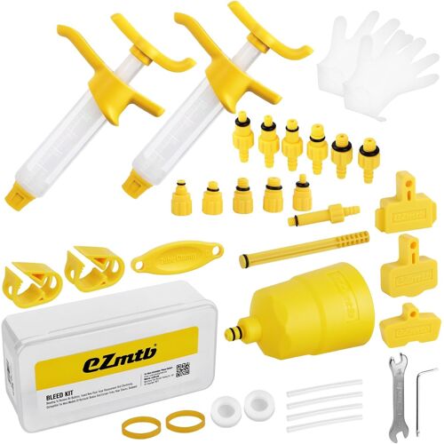 Mevronisshop-Kit Purge Frein De Vélo Kit Purge Frein Universel Outils De Réparation Pour Freins De Vélo Pour Shimano, Magura, Tektro
