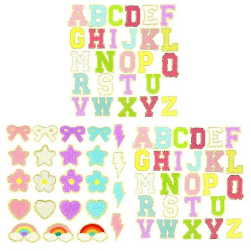 Patchs Autocollants Pour Lettres : 75 Pièces À Coller Pour Les Équipes Universitaires