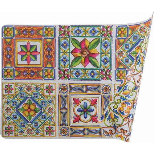 Kalanka-Lot De 6 Sets De Table Rectangulaire Double Face