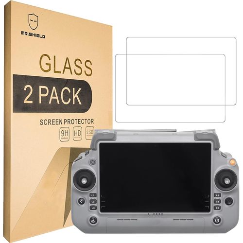 loc-Verre Trempé Compatible Avec Dji Rc Plus 2 Remote Controller [Lot De 2] Film Protecteur D'Écran Vitre Protecteur 9H Dureté