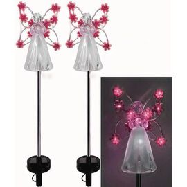 Lunartec Lanterne Solaire LED: Lanterne Solaire Avec LED RGB Et Blanche, Retour De Produit (lampes LED RGB Solaires