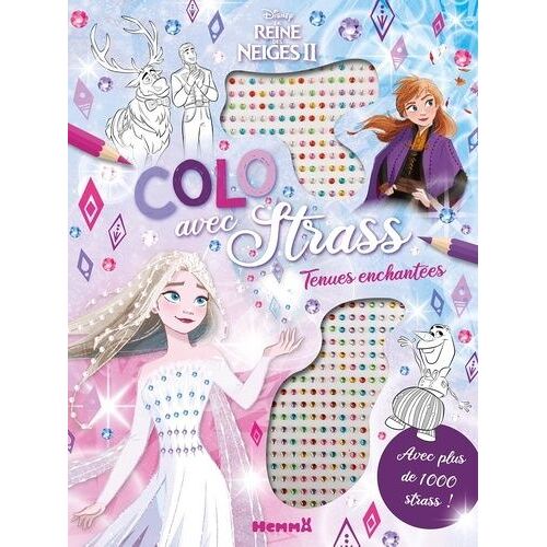 Disney La Reine Des Neiges 2 Tenues Enchantées - Avec Plus De 1000 Strass !