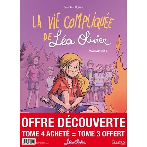 La Vie Compliquée De Léa Olivier - Tome 4 - Angoisses - Avec La Vie Compliquée De Léa Olivier Tome 3, Chantage Offert
