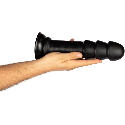 Kalanka-Madbull Muzzl Dildo (Ø 5.7-7 Cm) Grand Gode Avec Une Tête Nervurée Et Une Ventouse Solide, Donne Une Sensation De Remplissage Anal, De Grandes Crêtes, Une Base Large