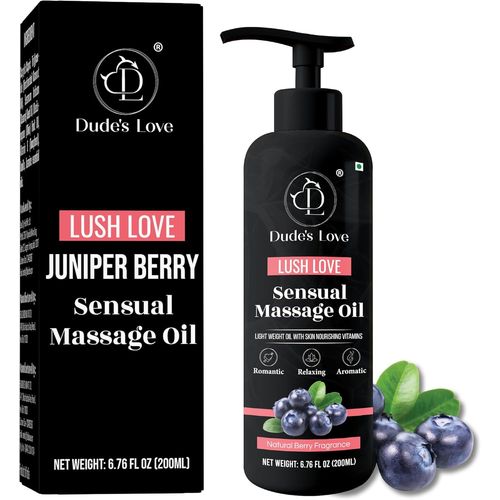 Kalanka-- Bio \U2013 Huile De Massage Corporelle Aux Baies Comestibles Avec Huile Naturelle De Citron Vert Et De Baies De Genévrier | Huile De Massage Corporelle Relaxante | 200 Ml