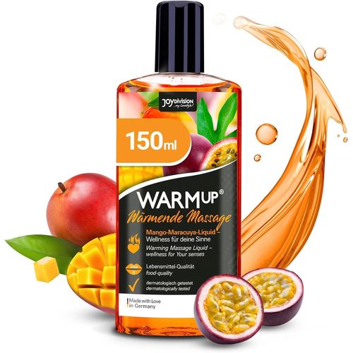 Kalanka-Warmup 150 Ml Liquide Massage Au Parfum Et Goût Mangue-Fruit La Passion | Effet Chauffant | Comme De L'huilemassage