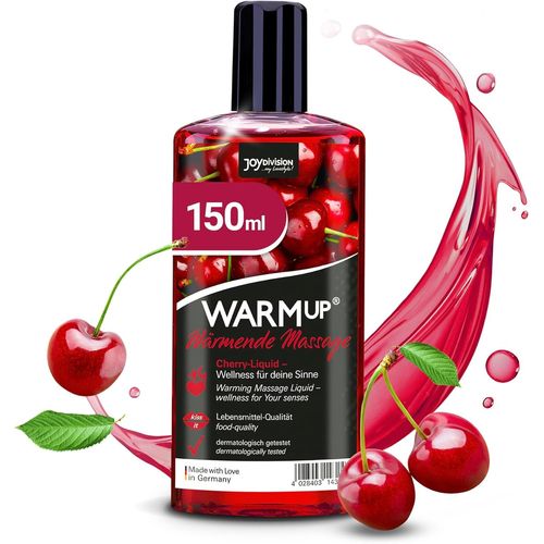 Kalanka-Warmup 150 Ml Liquide Massage Au Parfum Et Goût Fruité Cerise | Effet Chauffant | Comme De L'huilemassage
