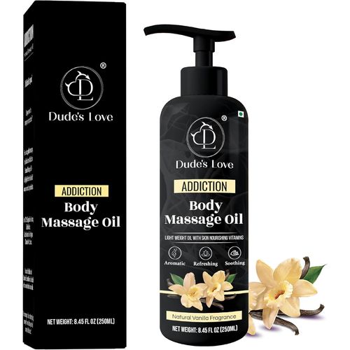 Huile De Massage Comestible Pour Le Corps À La Vanille ¿ Calmante, Sans Taches | Huile Végétalienne D''aromathérapie Non Collante À La Vanille Et Au Jasmin Relaxante