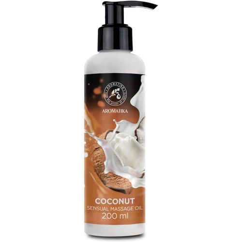 Kalanka-Huile De Massage Sensuel Coco Pour Couple - Huile Comestible 200ml - Huile Pour Des Moments Sensuels - Mélange Naturel De Pépins De Raisin Et Amande Pour Homme Et Femme - Huile De Baiser