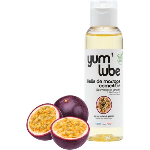 | Huile De Massage Comestible Érotique | Massage Sensuel Érotique Pour Couple | Qualité Professionnelle | Corps Relaxant | Parfum Fruit De La Passion