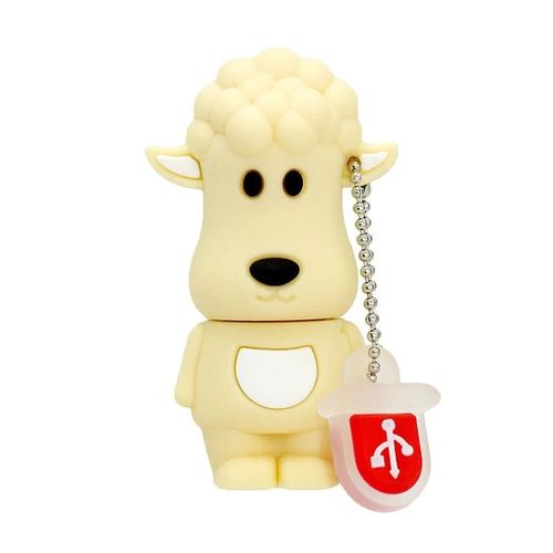 KALPZ-Clé Usb Signes Du Zodiaque Chinois, Clé Usb 32 64 128 4 8 16 256 Go, Clé Usb 2.0 256 Go, Clé Usb Singe/Chauve/Lapin, Mini Cadeau,128 Go,Sheep