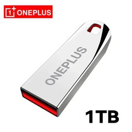 KALPZ-Xiaomi 2 To Usb 3.2 Lecteurs Flash Haute Vitesse Métal Pendrive 512Gb 256Gb 1 To Clé Usb Portable Étanche Mémoire Usb Disque Flash,,Silver 1Tb