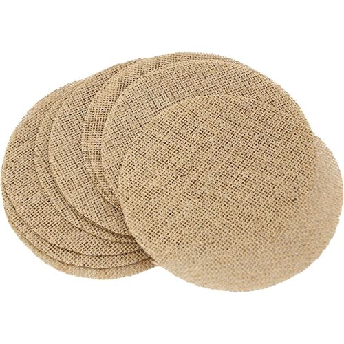 KALANKA-Yayatty Lot de 10 sets de table lavables en lin pour table de salle à manger