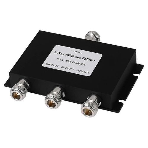 Répartiteur de puissance 3 voies 698-2700 MHz,répartiteur de puissance GSM 3G 4G WIFI LTE W-CDMA FDD,répéteur de signal mobile