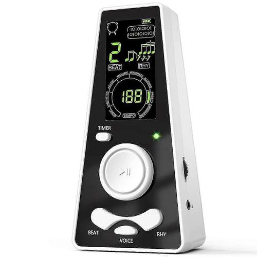 Métronome Numérique Pour Piano,Guitare,Violon,Batterie - Volume Et Vitesse De Battement Réglables,Outil Universel Intelligent De Pratique De La Musique
